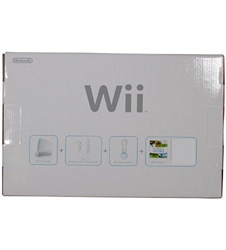 Wii Console with Wii Sports Game - White W97517