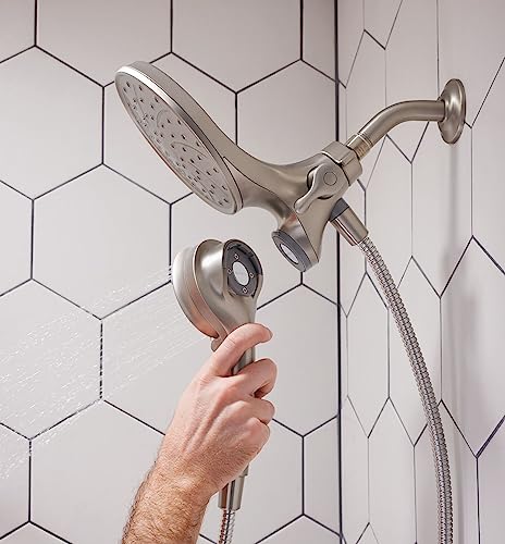 Handheld Showerhead with Magnetic Docking System, Spot Resist Brushed Nickel K493