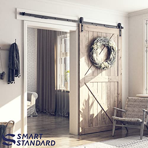 Sliding Barn Door Soft Close Hardware Kit for 36-40 Inch Door Panel Q939896
