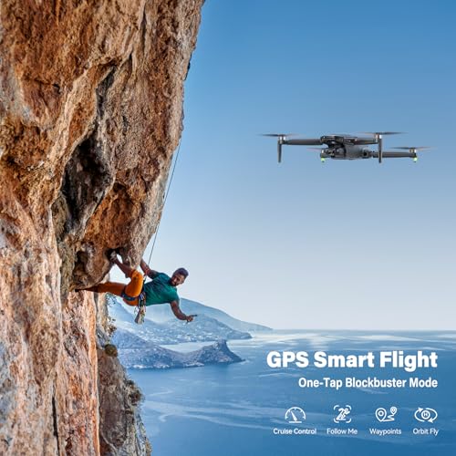 Drone with 6K UHD Camera and 3-Axis Gimbal, GPS Smart Control, 70Mins Flight Time N1810