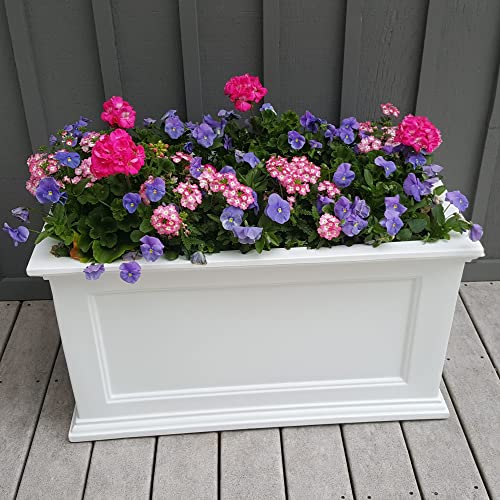 Rectangle Planter with Built-In Water Reservoir B876