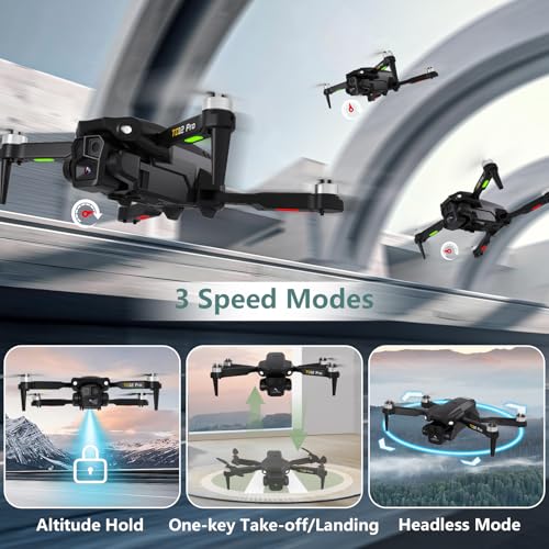 4K Camera Drone for Beginners with Foldable Design and Carrying Case D772794