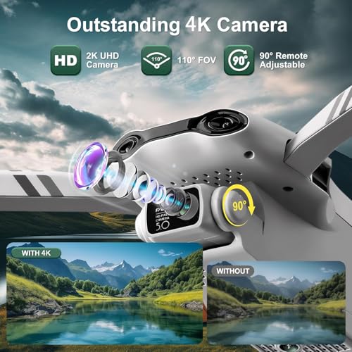 Drone with 4K Camera GPS 2-Axis Gimbal for Adults B1310