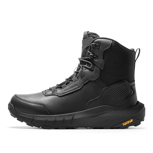 Men's Waterproof Tactical Work Boots Lightweight Leather Non-Slip Hiking P869327