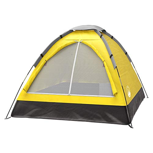 2-Person Camping Tent with Rain Fly and Carrying Bag, Lightweight for Backpacking and Hiking T539085
