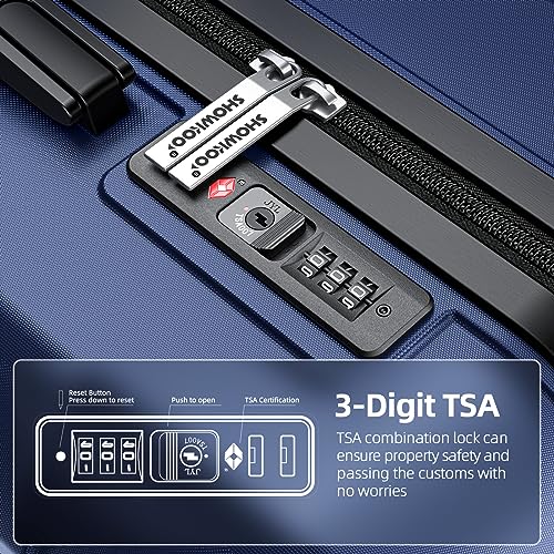 Expandable Luggage Set with TSA Lock A418040