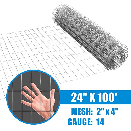 14 Gauge Galvanized Welded Wire Mesh 2x4 Inch Z530147