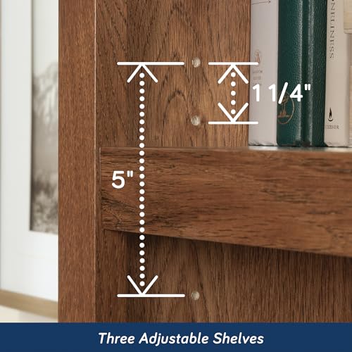 5 Tier Book Shelf Wooden Bookcase for Home Office Living Room C105