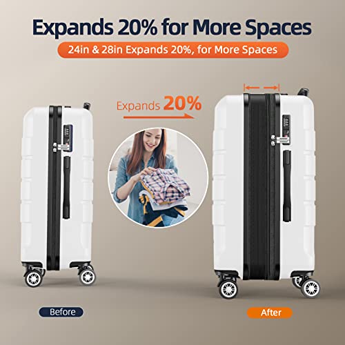 Expandable Luggage Set with TSA Lock A418040