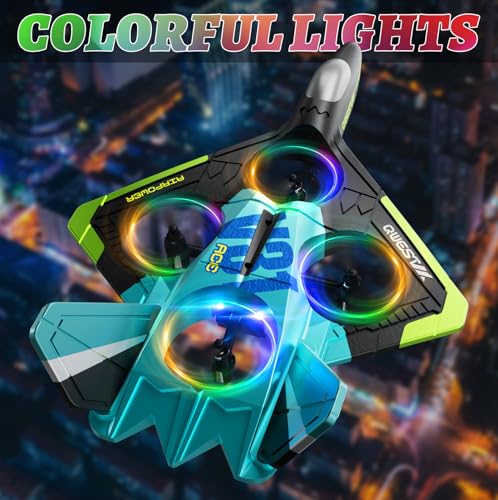 RC Plane with Camera, Foam Remote Control Drone for Kids and Adults V58020