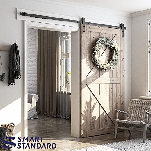 Sliding Barn Door Soft Close Hardware Kit for 36-40 Inch Door Panel Q939896