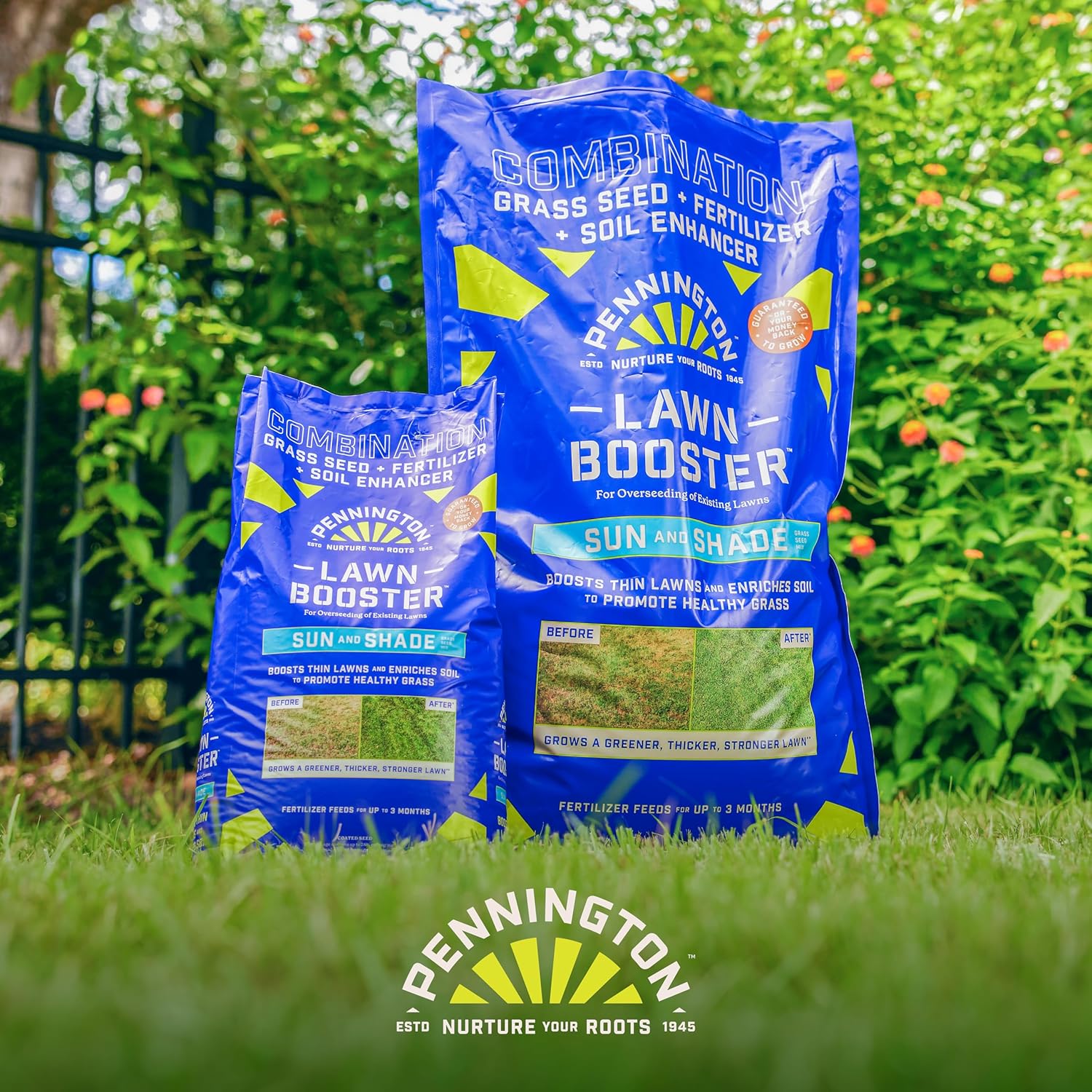 Lawn Booster Sun & Shade Grass Seed Mix, 35 lb S83292