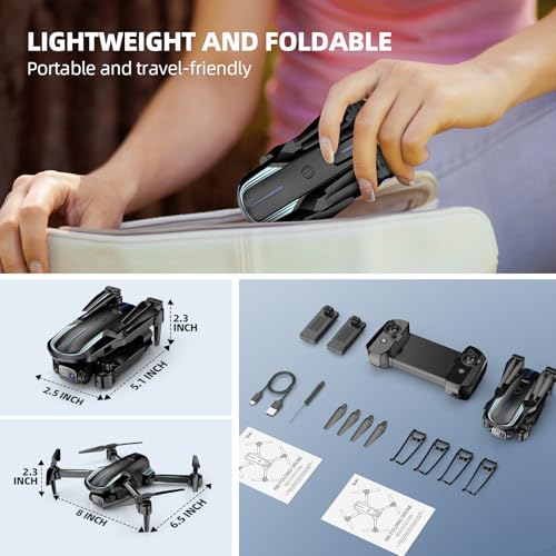 Mini Drone with 1080P HD Camera for Beginners L45297