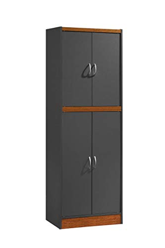 4 Door Kitchen Pantry with Four Shelves E56107