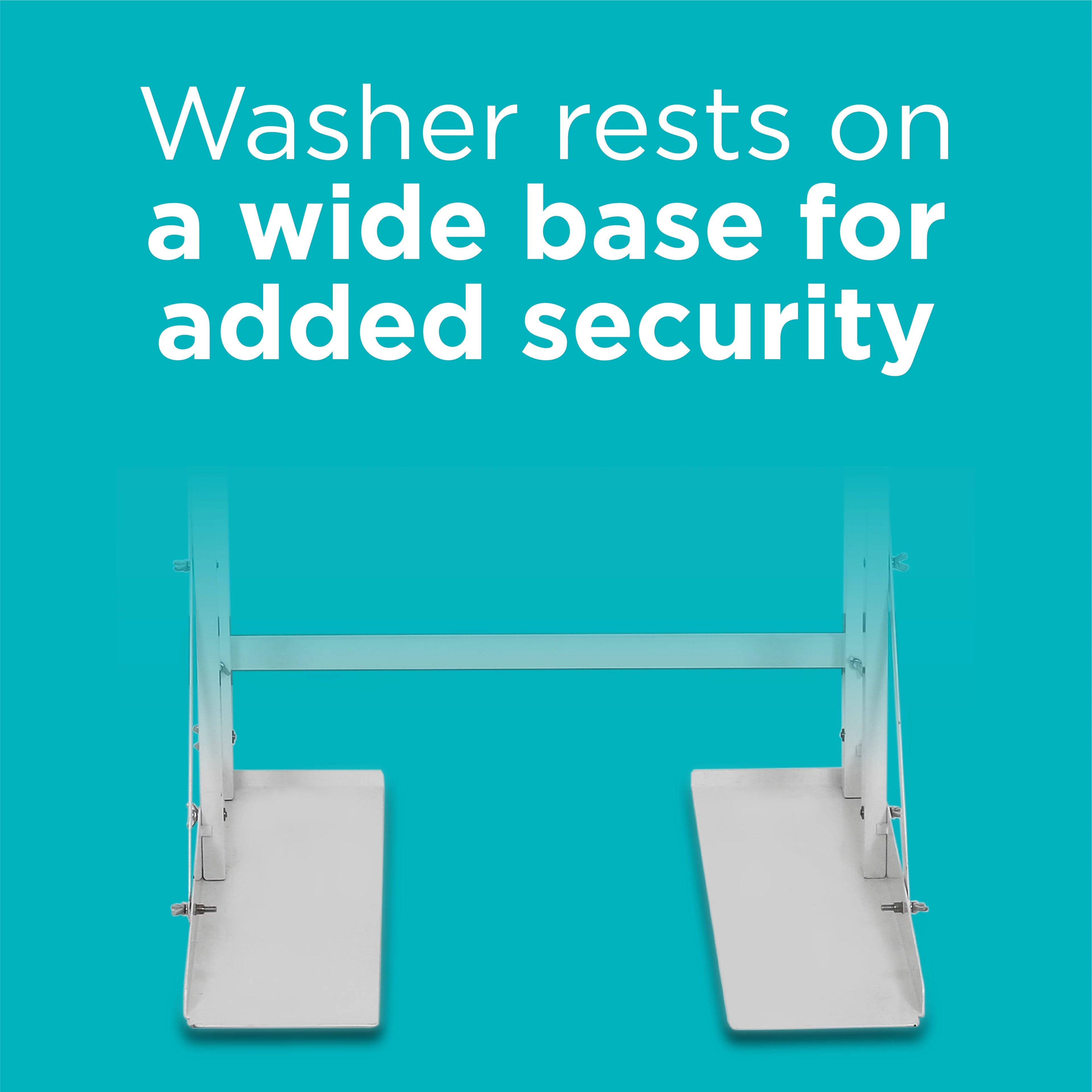 Washer Dryer Stacking Rack Stand, White R2631