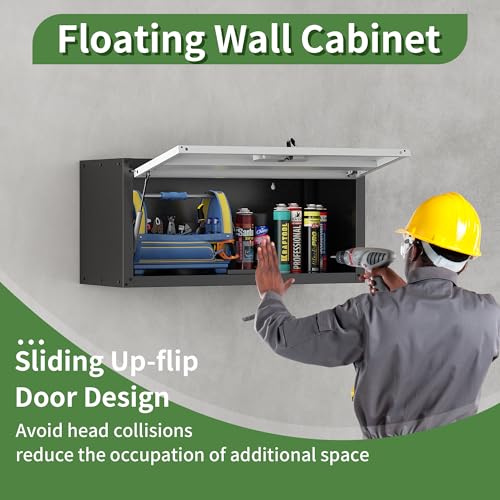 Rolling Tool Storage Cabinet with 4 Drawer and Locking Door U282375