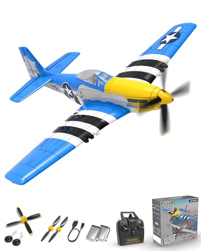 RC Plane 4 Channel Remote Control Fighter Airplane with 6-Axis Gyro, Easy to Fly for Beginners L2816