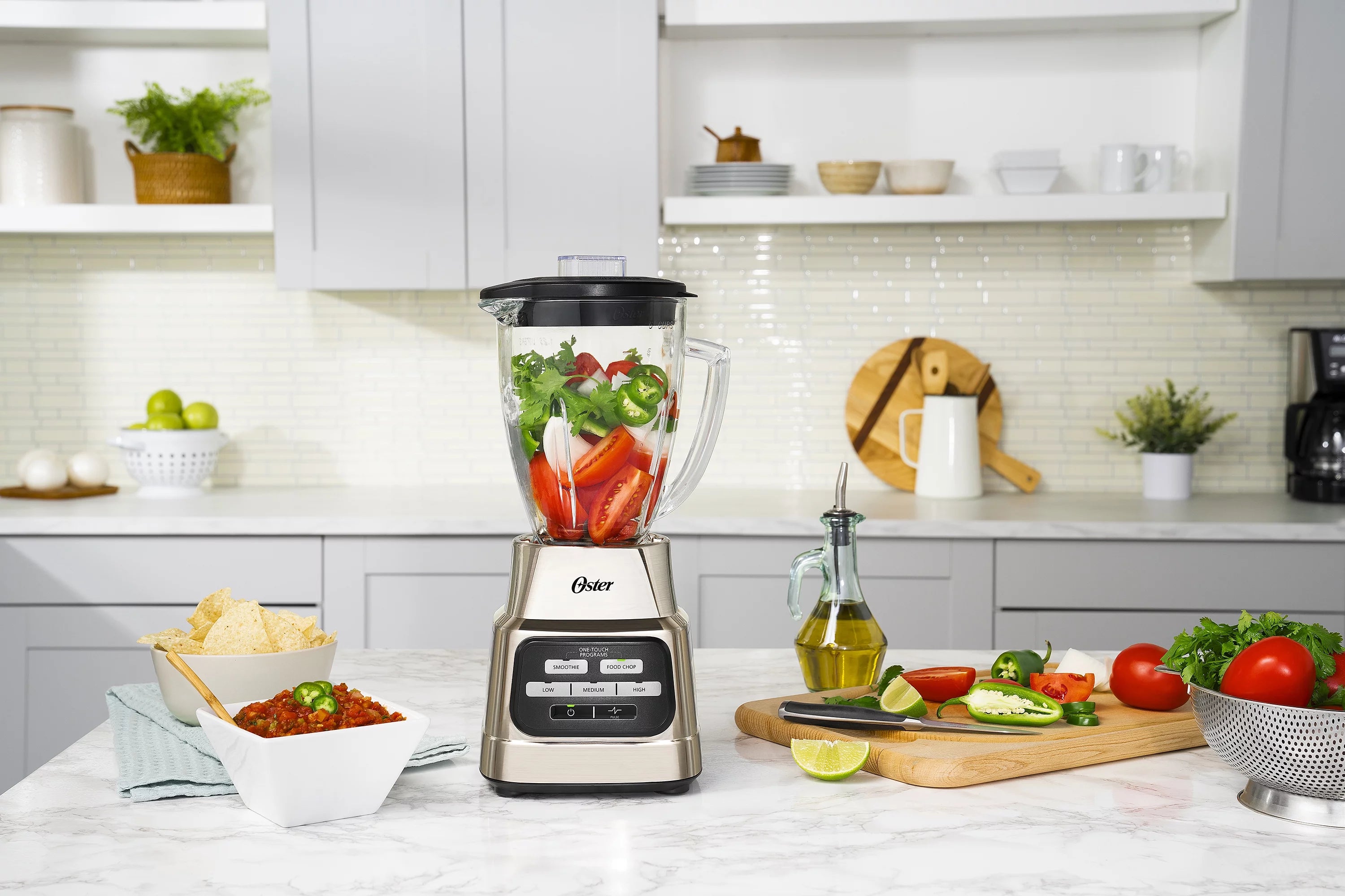 6-Cup Glass Jar Blender with Auto-Programs F6614