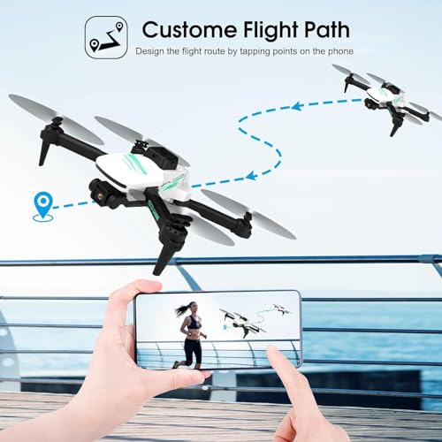 4K Camera Drone for Adults, Foldable FPV with Brushless Motor G69857