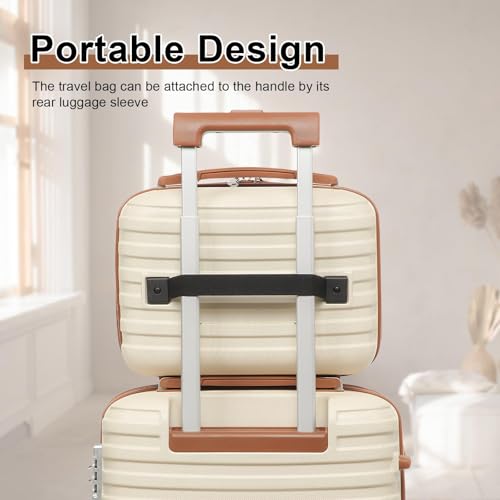 Expandable Carry-On Luggage Set, Lightweight Hard Shell 20 Inch with Spinner Wheels M12570