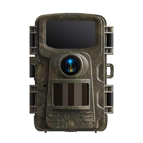 VOOPEAK Trail Camera, Wildlife Cameras 2K 36MP Game Camera with 65ft 120°Wide-Angle Night Vision Motion Activated Sensor View, Time-Lapse and IP66 Waterproof for Outdoor Hunting Monitoring
