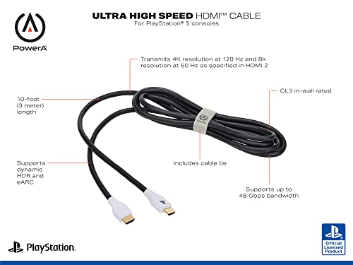 Ultra High Speed HDMI 2.1 Cable for PlayStation 5 P57780