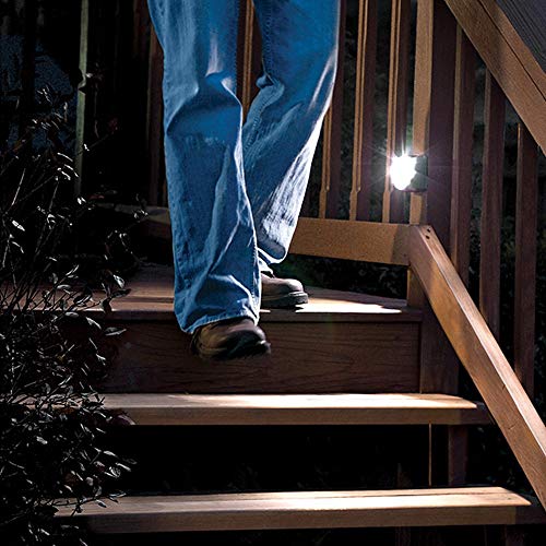Motion Sensing LED Step Light, 1-Pack, Brown M140236