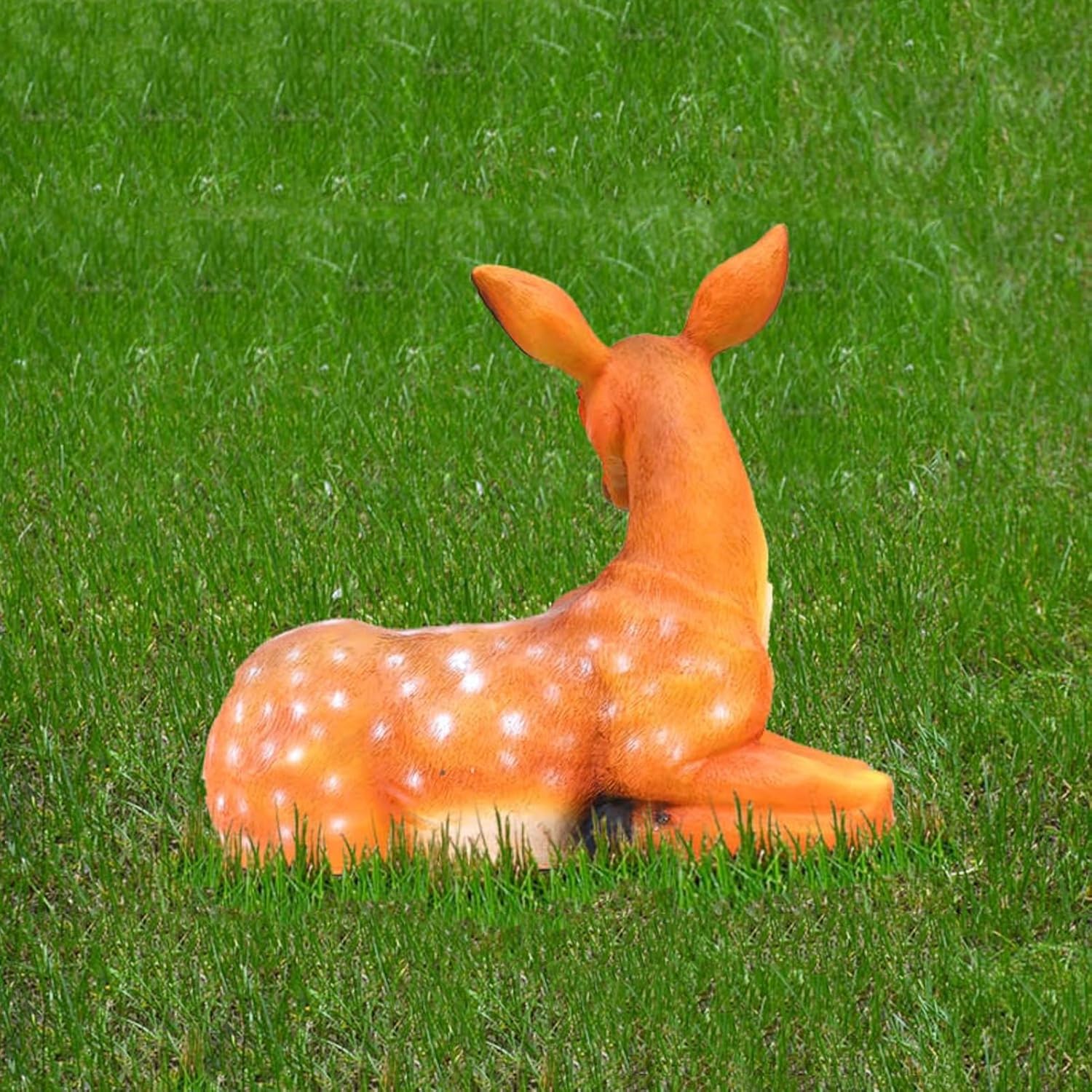 Garden Ornaments Sika Deer Animal Sculpture Outdoor Lawn Statue W68920