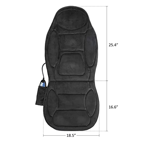 Vibration Back Massager with Heat, Seat Cushion N820
