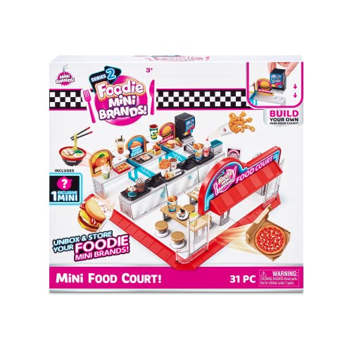 Food Court Playset with Exclusive Mini Collectibles L343