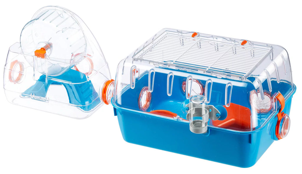 Hamster Cage with Accessories, Blue L693