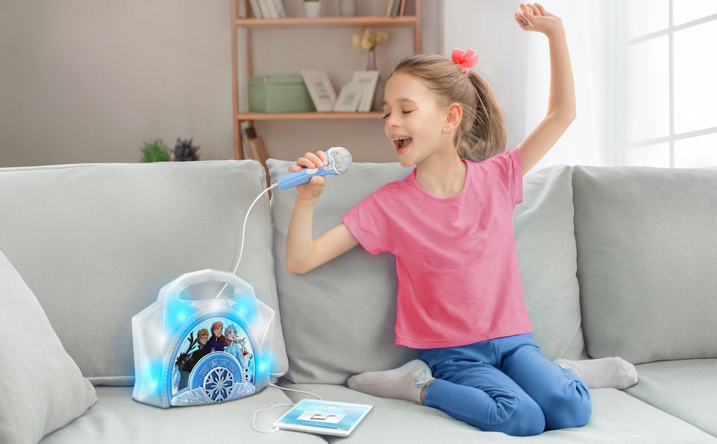 Sing Along Boombox with Microphone and Flashing Lights U623058