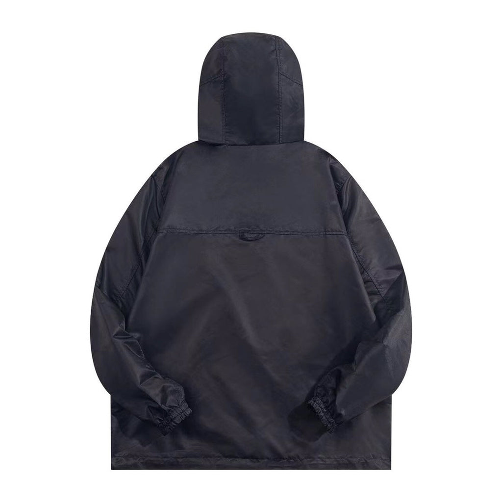 Jacquard Reversible Shell Jacket