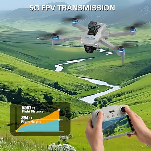4K UHD GPS Drone with Brushless Motor and Gimbal EIS X738