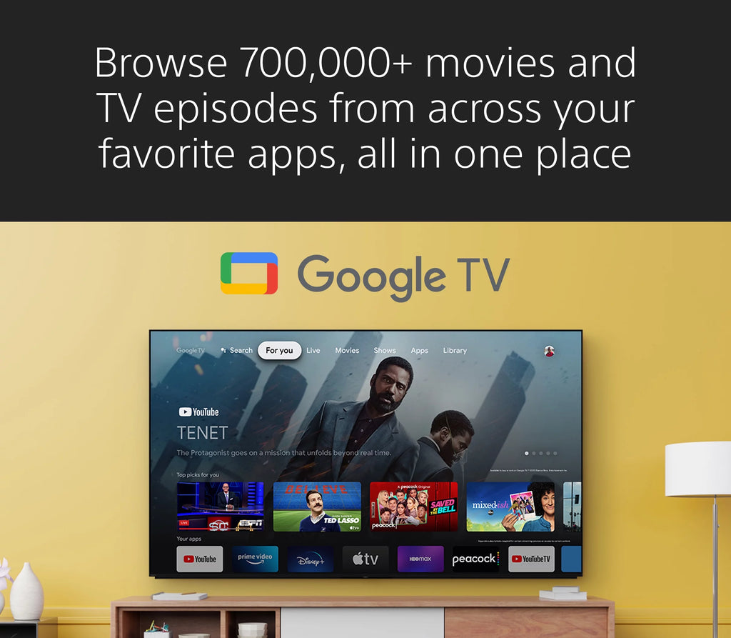 55" 4K HDR OLED TV with Smart Google TV K7832