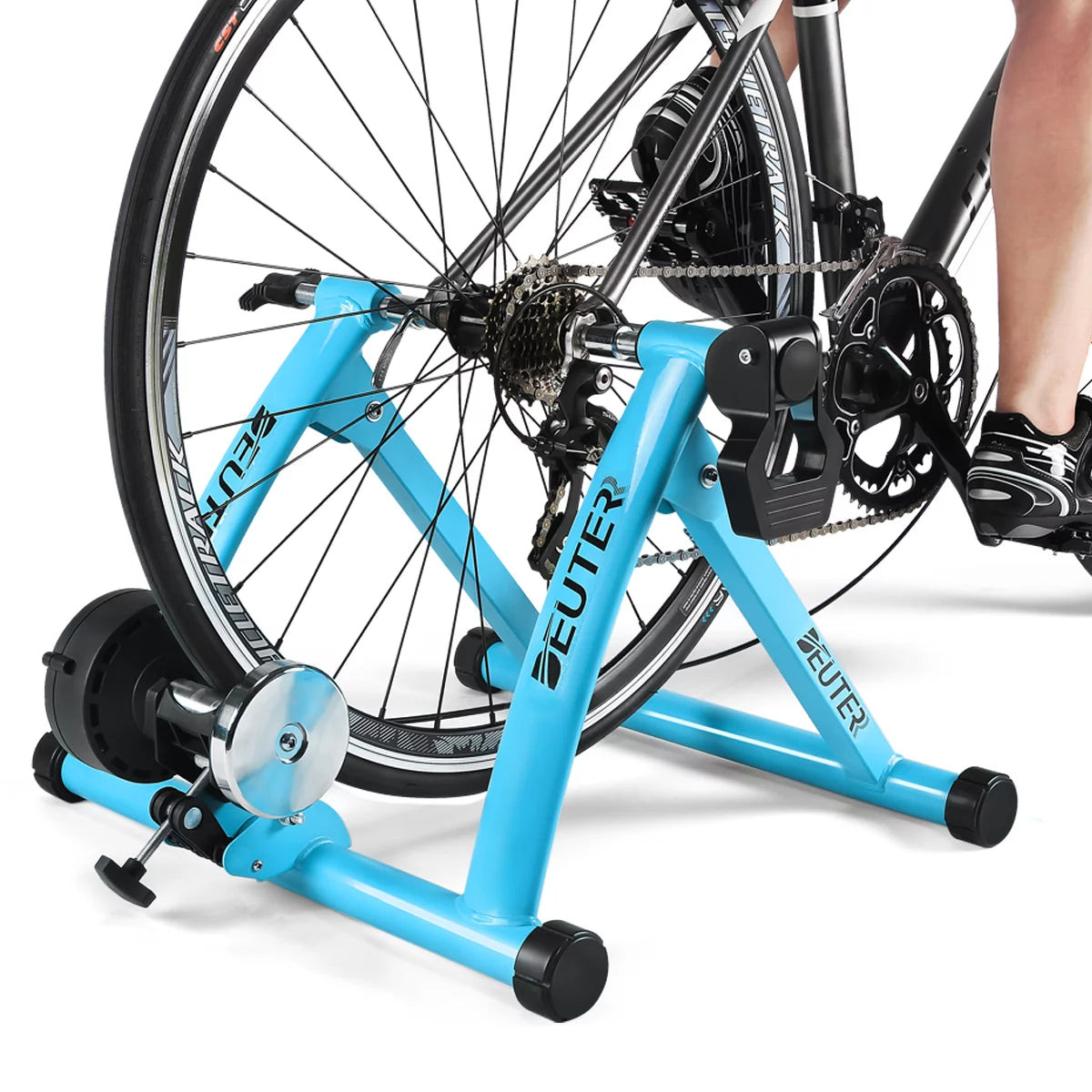 Indoor Bike Trainer Portable Foldable Magnetic Bicycle Stand F924121