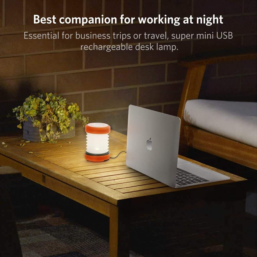 LED Camping Lantern with Hand Crank and USB Rechargeable A45868