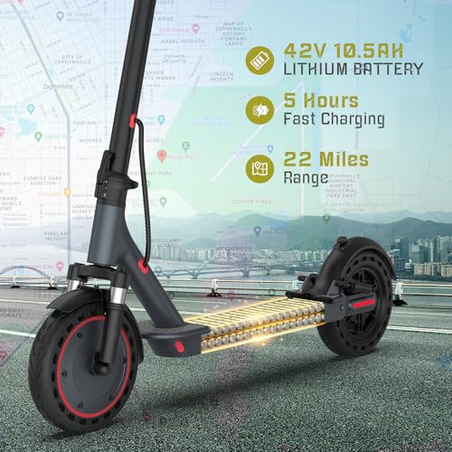 Foldable Electric Scooter for Adults, 22 MPH, 22 Miles Range A144