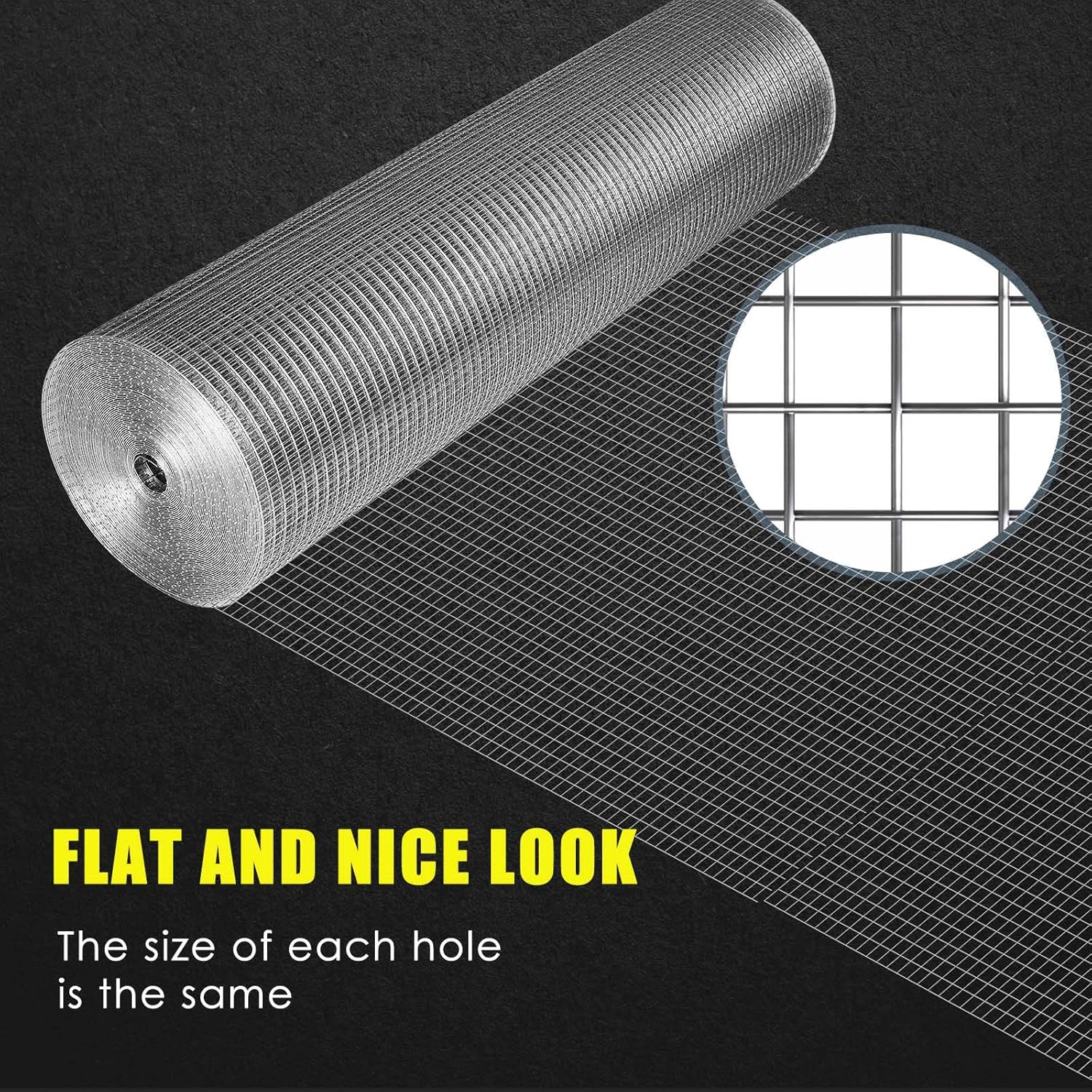 Galvanized Hardware Cloth 1/2 Inch Mesh 19 Gauge Roll P875164