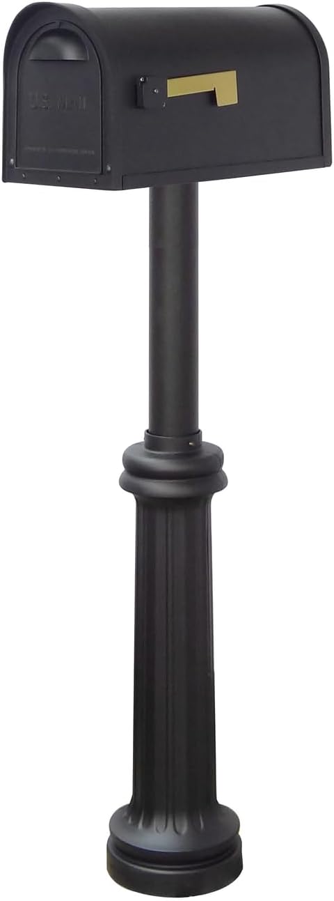 Classic Curbside Mailbox with Locking Insert C911