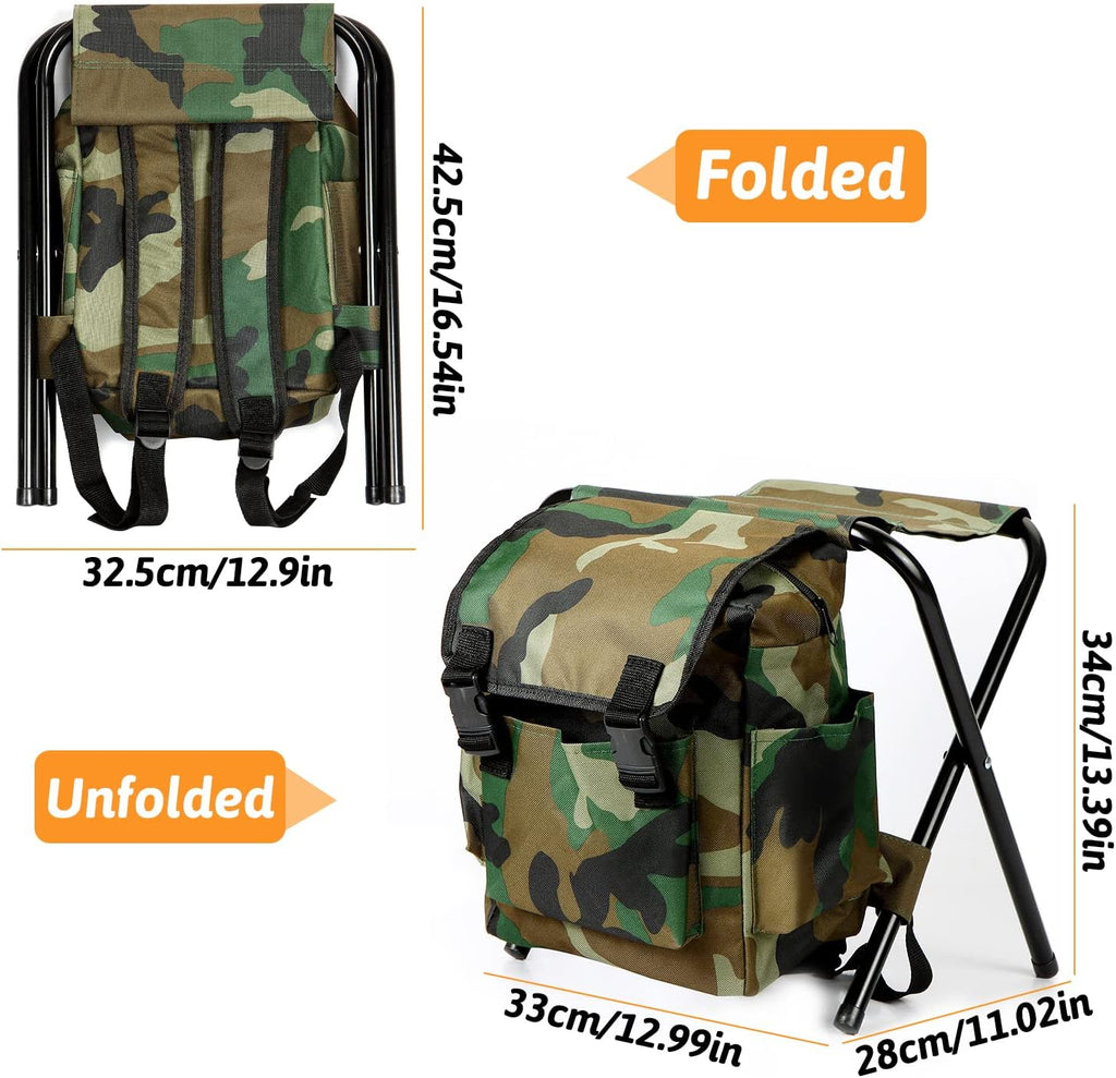 Portable Folding Camping Stool with Picnic Bag for Outdoor Travel G7280