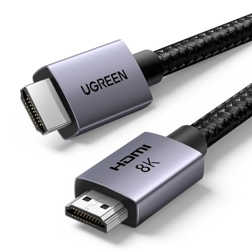 8K HDMI 2.1 Cable 48Gbps 16FT, Ultra High Speed HDMI Cord Aluminum, 4K@240Hz 8K@60Hz, HDCP 2.2, eARC HDR 10, Compatible with PS5/Blu-ray/Roku TV/Switch 2/Mac mini P778