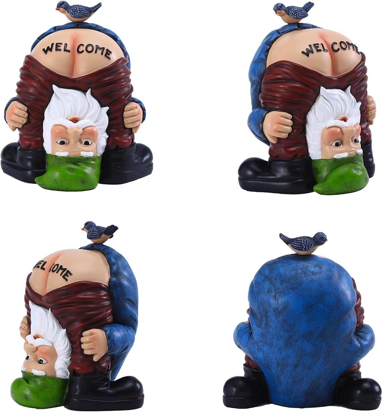 Garden Gnome Statue for Outdoor Patio Lawn Decor E272349