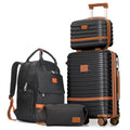 Expandable Carry-On Luggage Set, Lightweight Hard Shell 20 Inch with Spinner Wheels M12570