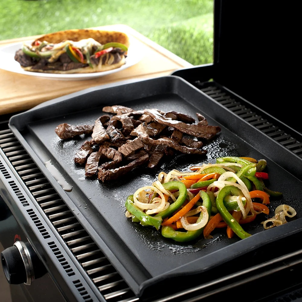 2 Burner Backsplash Griddle E273
