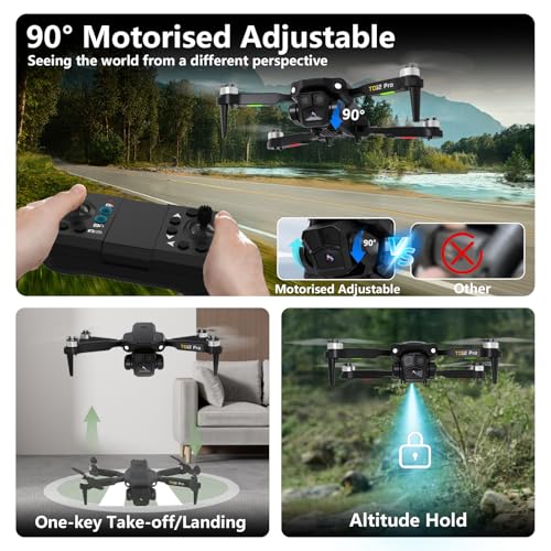 4K Camera Drone for Beginners with Foldable Design and Carrying Case D772794