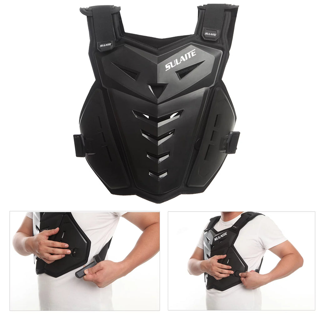 Motorcycle Armor Vest Chest Spine Back Protector O9488