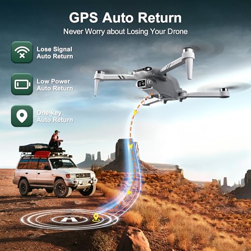 Drone with 4K Camera GPS 2-Axis Gimbal for Adults B1310