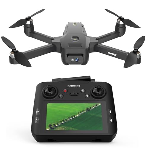 GPS Drone with Camera for Adults, 4.5 Inch LCD Screen, 32G SD Card, Auto Return H5957