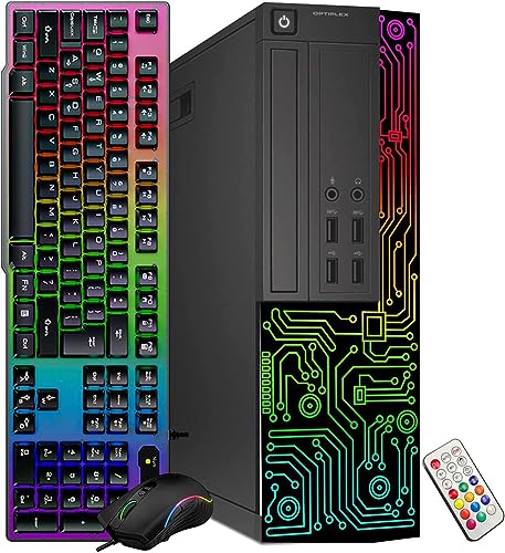 Gaming Desktop PC with Intel Core i7, 16GB RAM, 512GB SSD, 24 Inch Monitor, Keyboard Mouse and Headset T887577